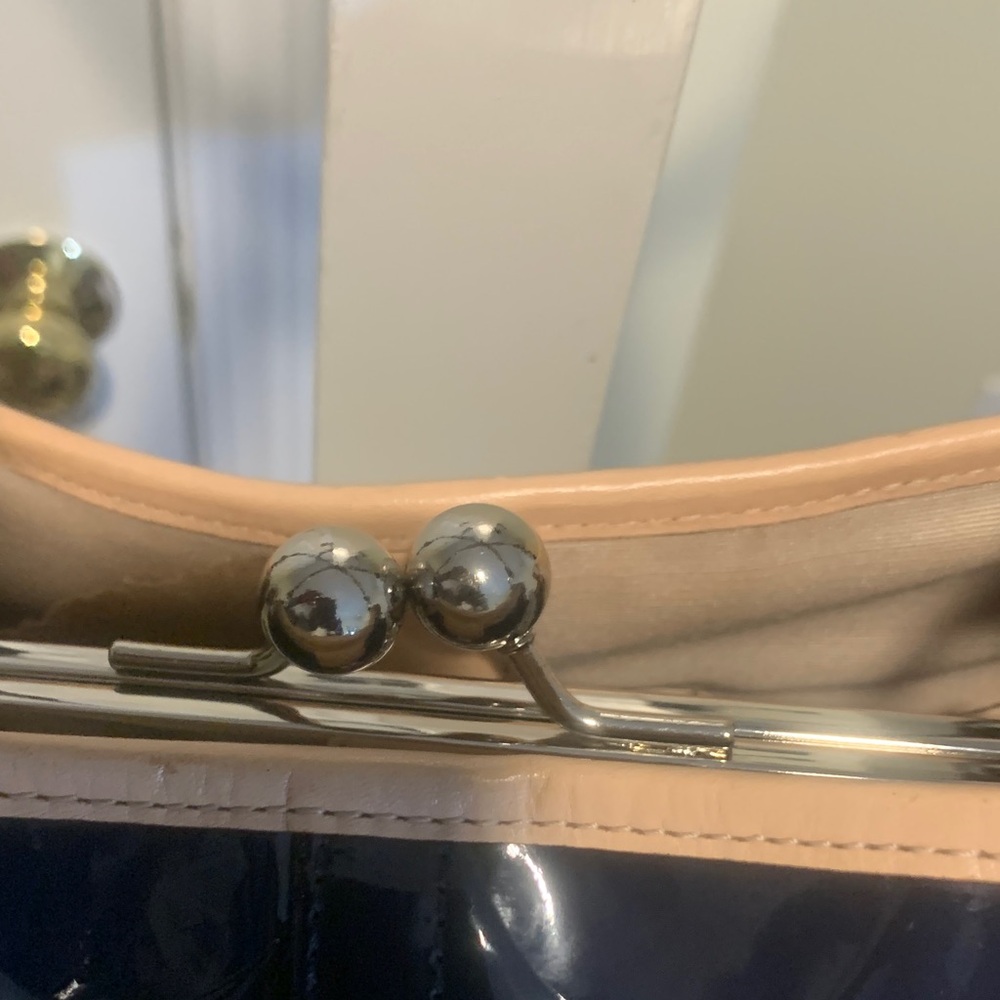 Coach Navy and Tan Shoulder Bag - Picture 7 of 11